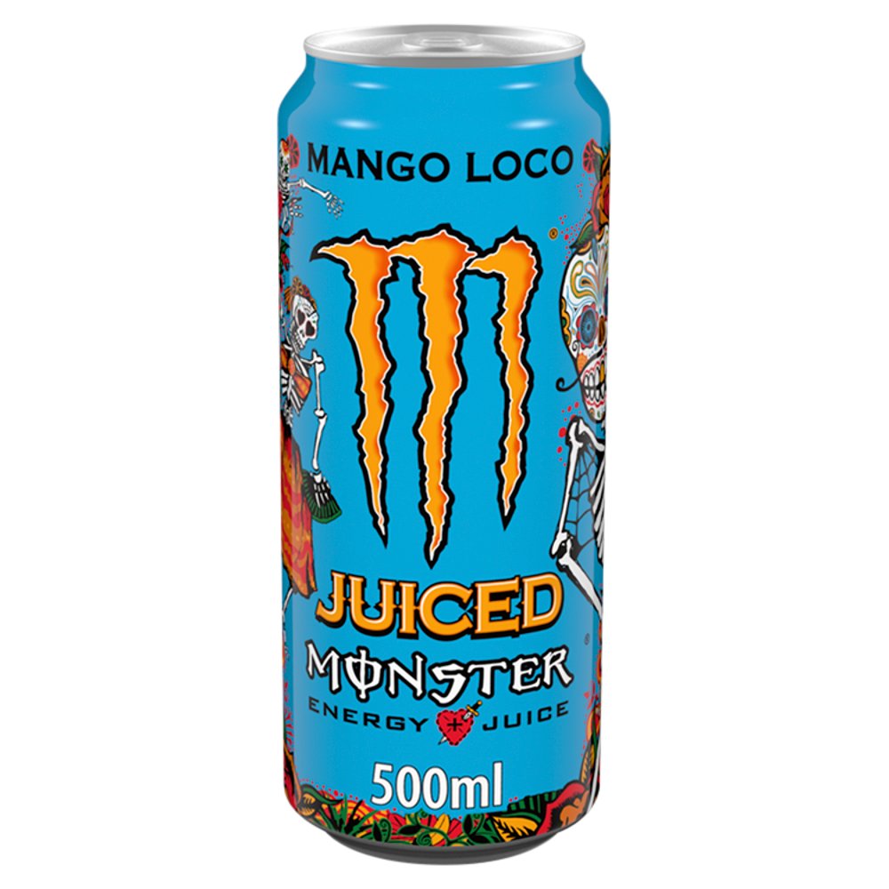 Monster Energy Drink Mango Loco 12 x 500ml 500ml × 12 × 1