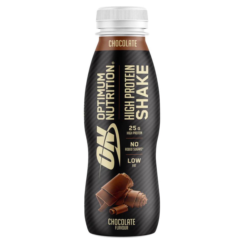 Optimum Nutrition High Protein Shake Chocolate Flavour 330ml 330ml × 12 × 1