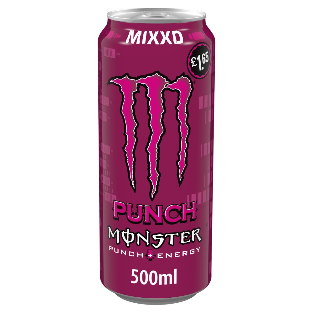 Monster Energy Drink Mixxd Punch 12 x 500ml   500ml × 12 × 1