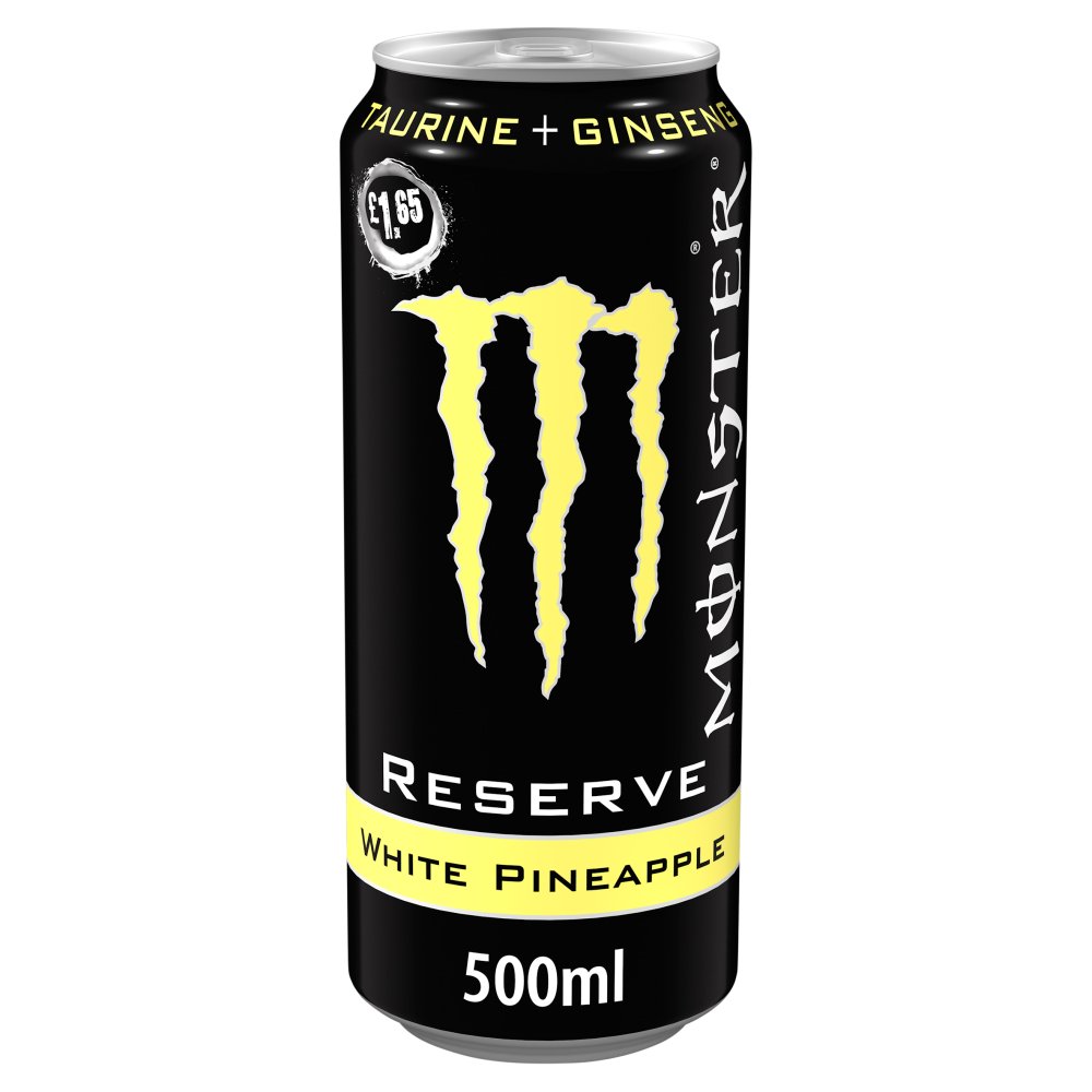Monster Energy Drink Reserve White Pineapple 500ml   500ml × 12 × 1