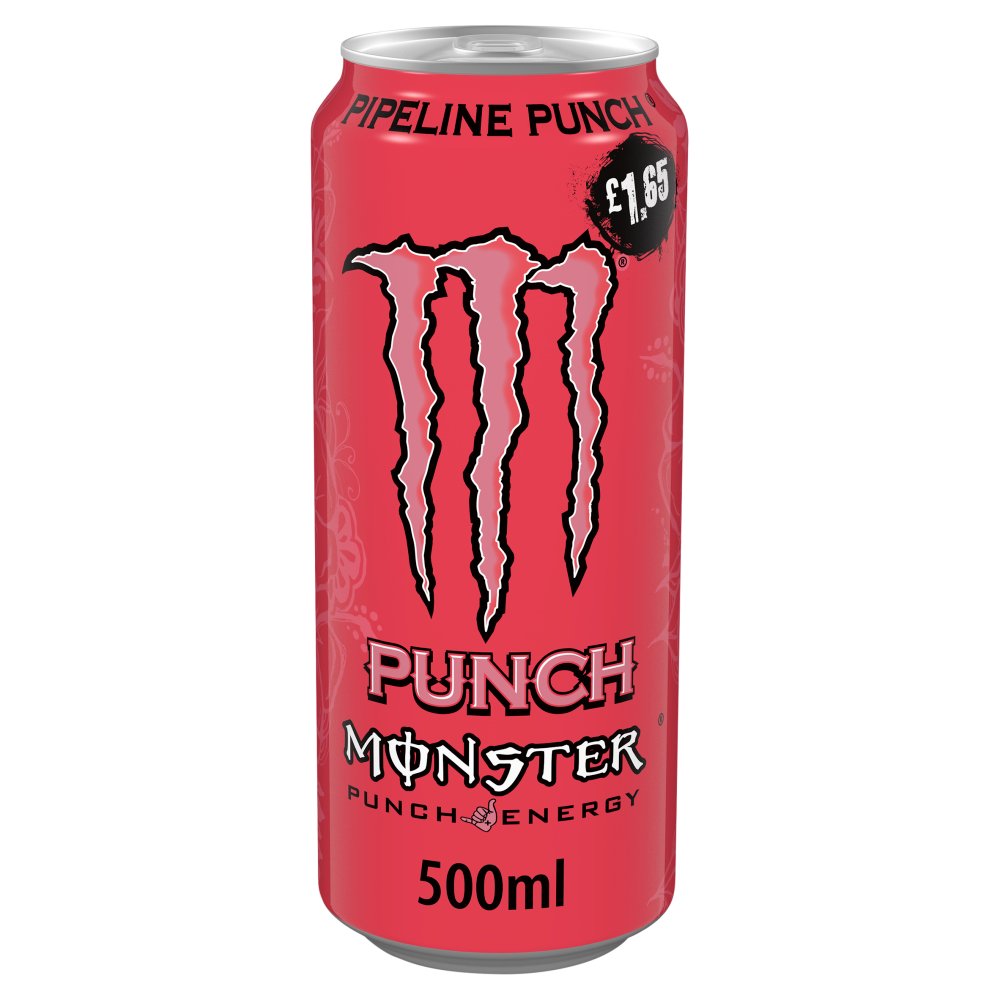 Monster Energy Drink Pipeline Punch 12 x 500ml   500ml × 12 × 1