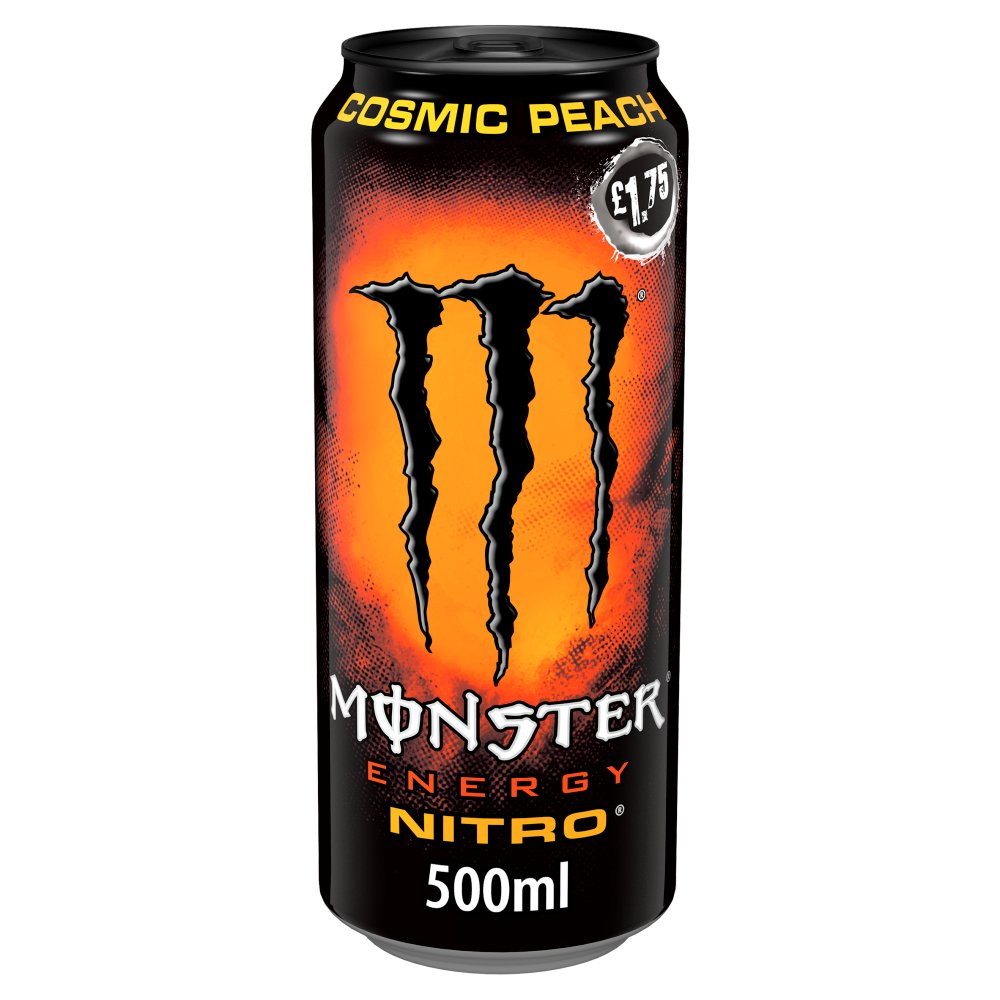Monster Energy Drink Nitro Cosmic Peach 500ml   500ml × 12 × 1
