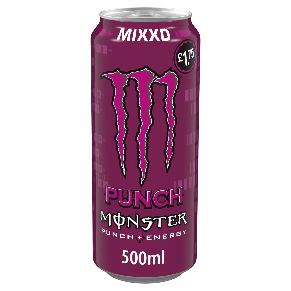 Monster Energy Drink Mixed Punch 500ml   500ml × 12 × 1