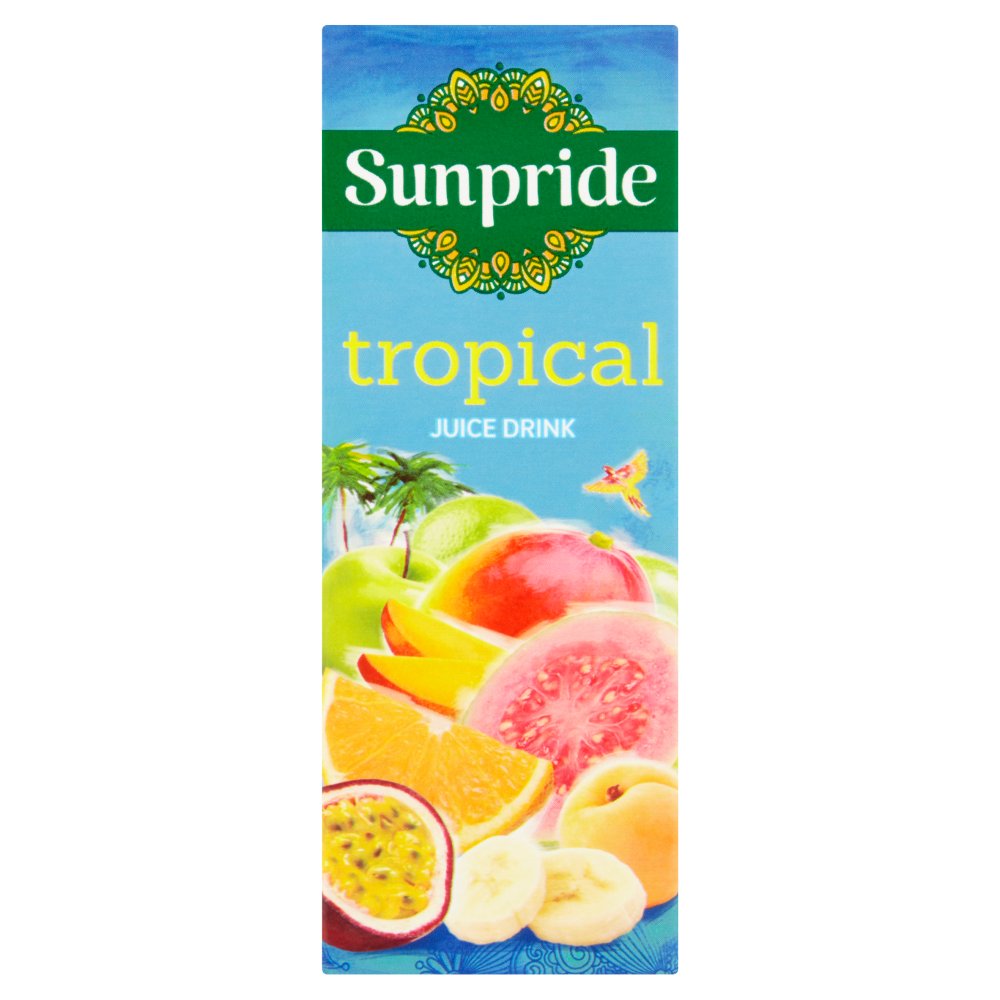Sunpride Tropical Juice Drink 250ml 250ml × 24 × 1