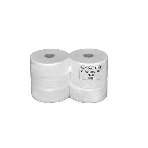 Jumbo Toilet Paper 300M 6s × 1