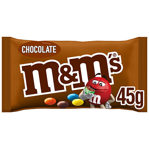 M&M’s Milk Chocolate Bites Bag 45g 45g × 24 × 1