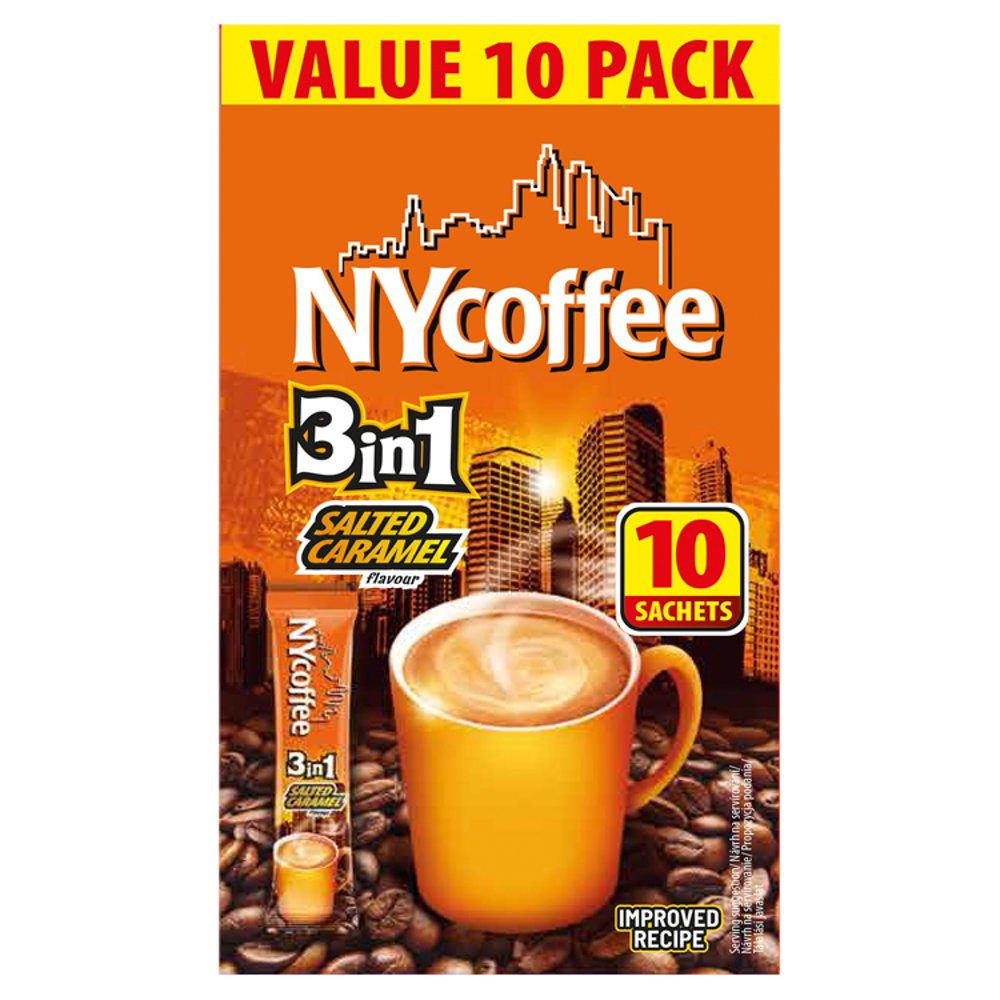 NYCoffee 3in1 Salted Caramel Flavour (14 x 10) 140g 10s × 10 × 1