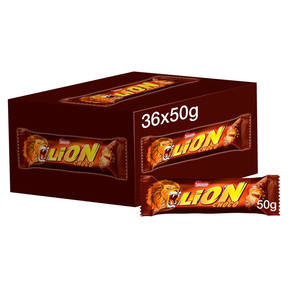 Lion Milk Chocolate Bar 50g 50g × 36 × 1