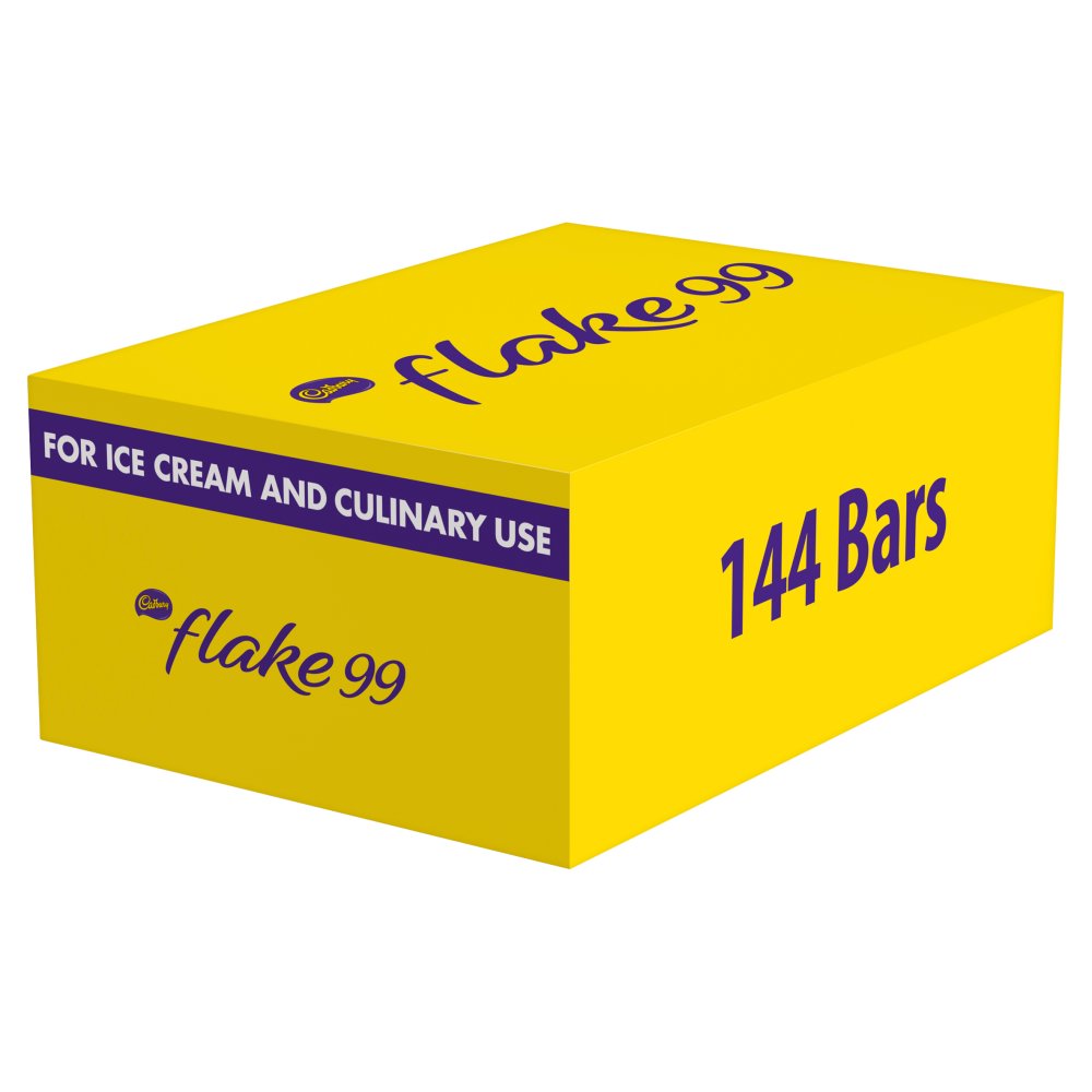 Cadbury Flake 99 Chocolate Bar 144 Pack Loose × 144 × 1
