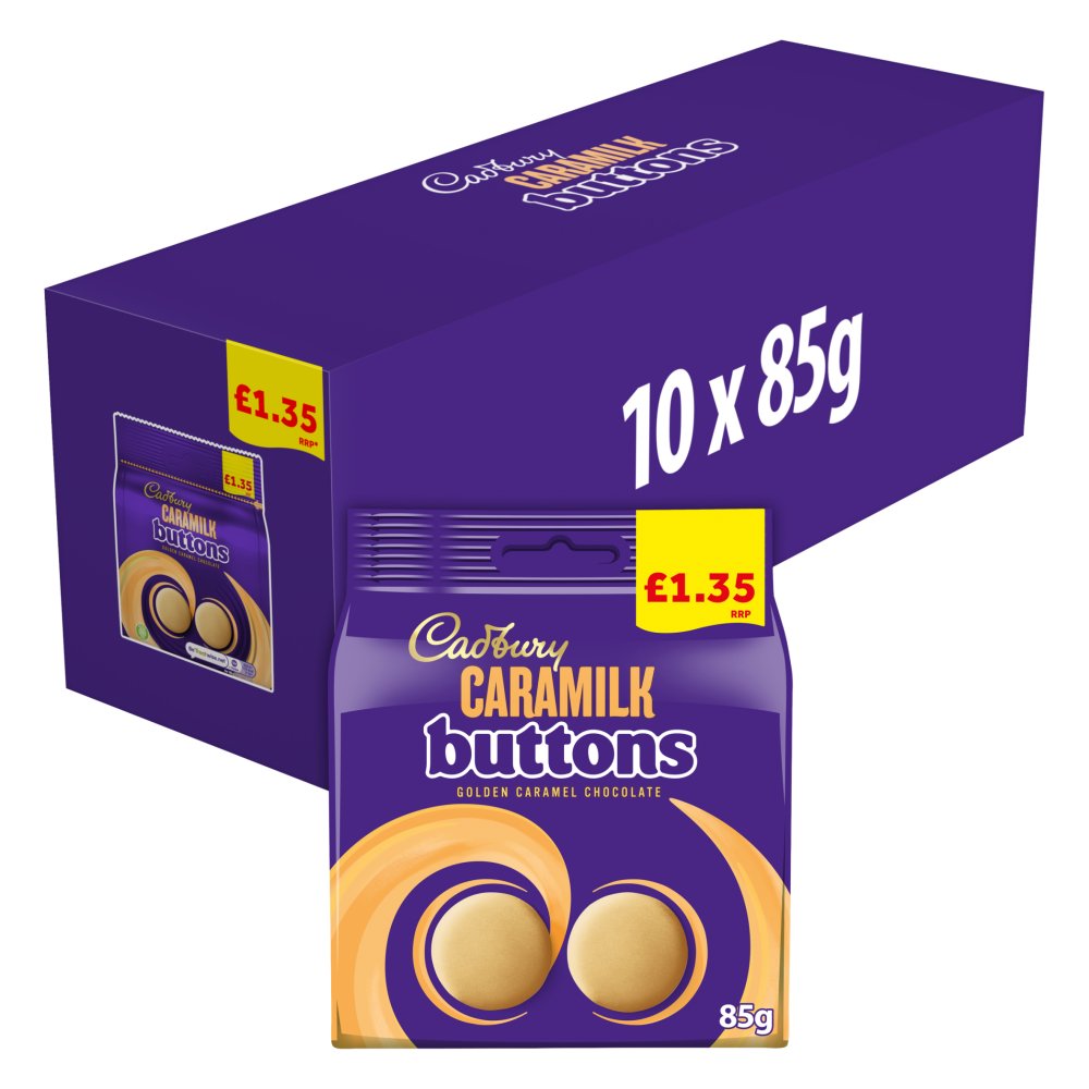 Cadbury Caramilk Buttons 85g 85g × 10 × 1