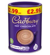Cadbury Drinking Hot Chocolate Cocoa Powder 250g 250g × 6 × 1