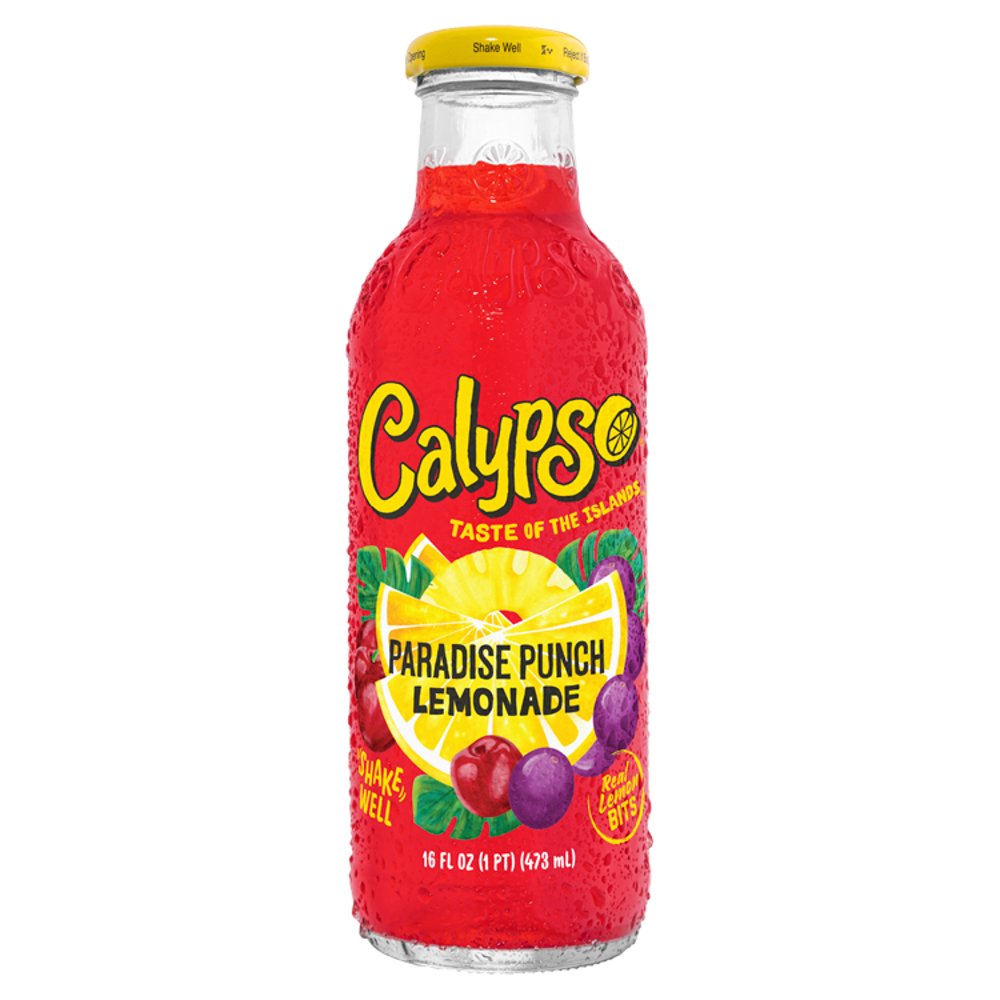 Calypso Paradise Punch Lemonade 473ml 473ml × 12 × 1