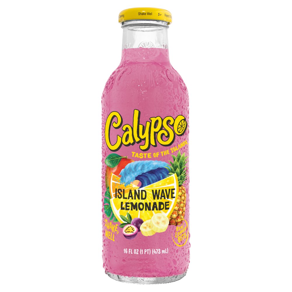 Calypso Island Wave Lemonade 473ml 473ml × 12 × 1