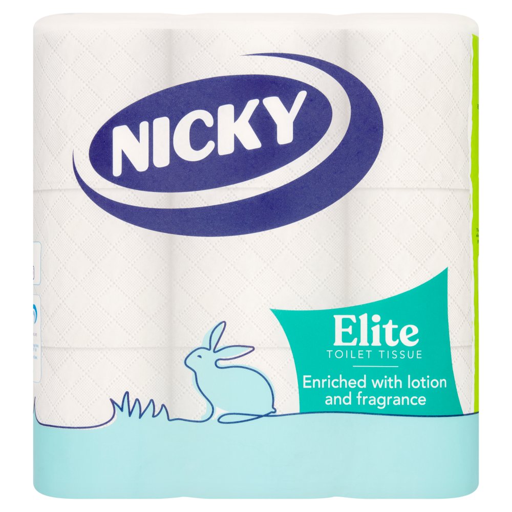 Nicky Elite Toilet Tissue 9Roll × 1