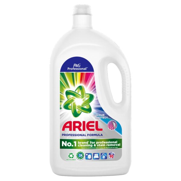 Ariel Professional Washing Liquid Colour, 90 washes 4.05L 4.05Ltr × 2