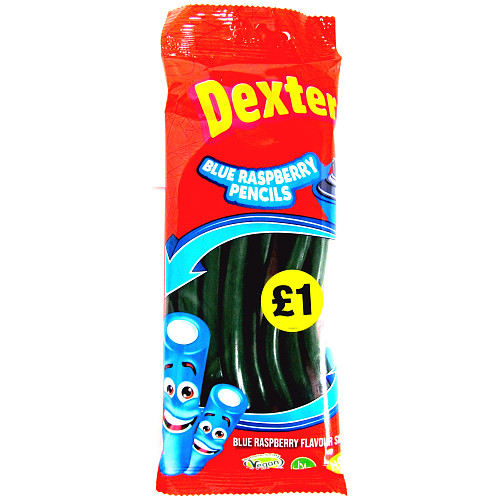 Dexters Blue Raspberry Pencils   160g × 12 × 4