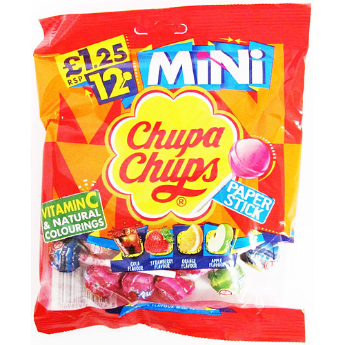 Chupa Chups Minis Bag   72g × 12 × 1