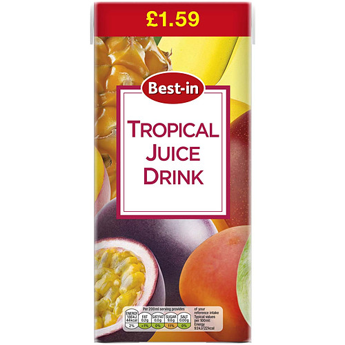 B/In Tropical Juice   1Ltr × 12 × 1