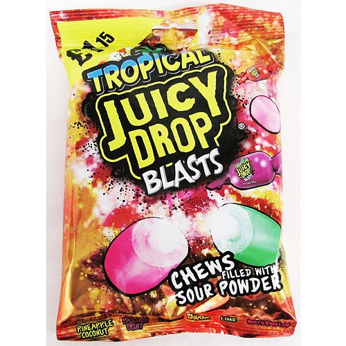 Juicy Drops Blasts Tropical  120g × 12 × 6
