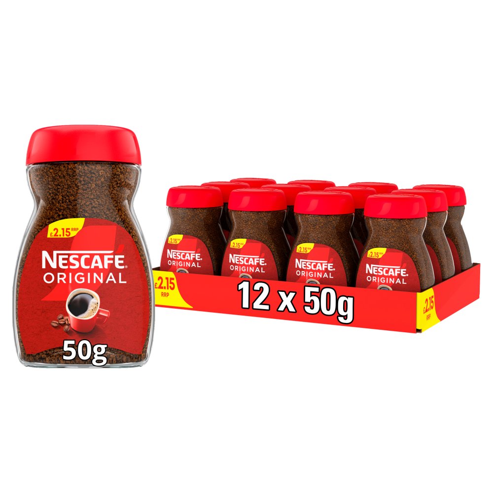 Nescafe Original 50g 50g × 12 × 1