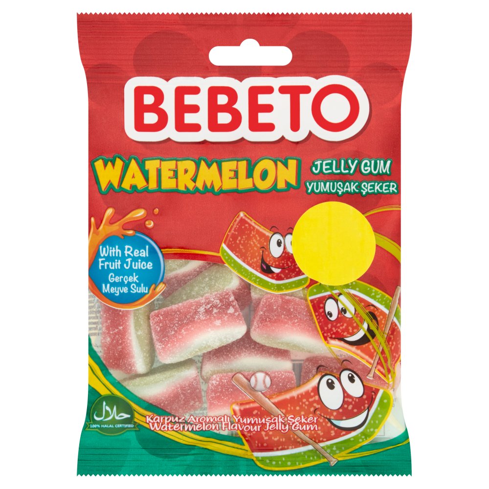 Bebeto Watermelon Jelly Gum 70g 70g × 20 × 1