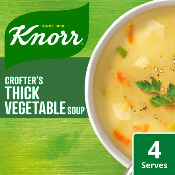 Knorr Dry Packet Soup Thick Vegetable 75 g 75g × 9 × 1