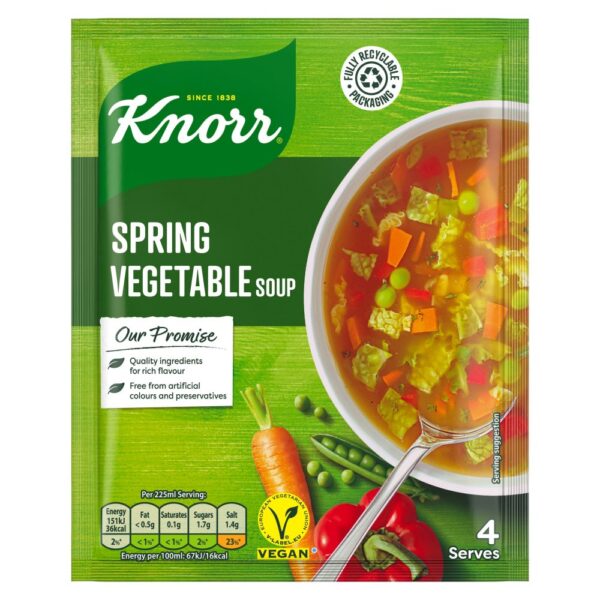 Knorr Dry Packet Soup Florida Spring Vegetable 48 g 48g × 9 × 1