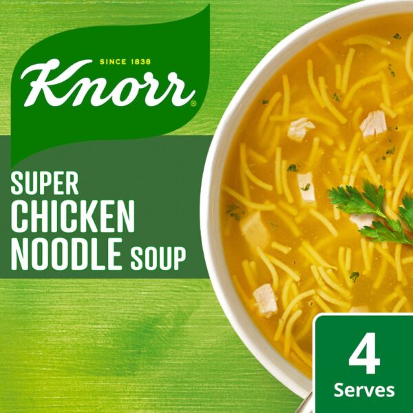 Knorr Soup Mix Super Chicken Noodle 51 g 4 servings 51g × 12 × 1