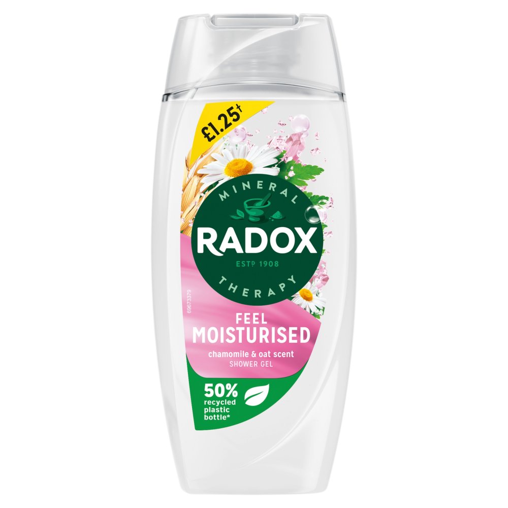 Radox Mineral Therapy body wash Feel Moisturised 225 ml 225ml × 6 × 1