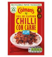 Colman’s Recipe Mix Chilli Con Carne 50 g 50g × 10 × 1