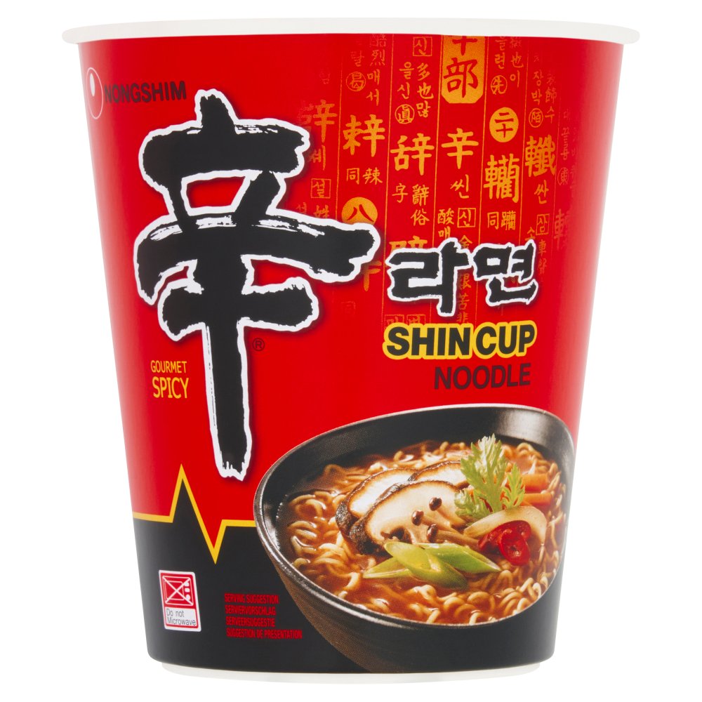 Nongshim Shin Cup Noodle 68g 68g × 12