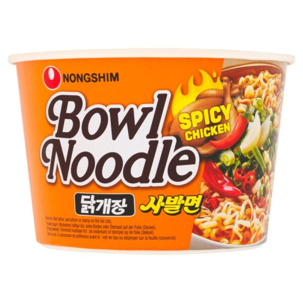 Nongshim Spicy Chicken Bowl Noodle 100g 100g × 1