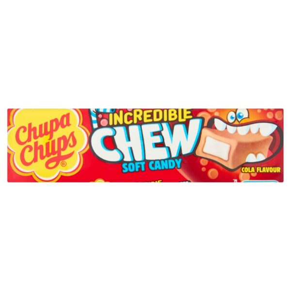 Chupa Chups Incredible Chew Soft Candy Cola Flavour 45g 45g × 20 × 1