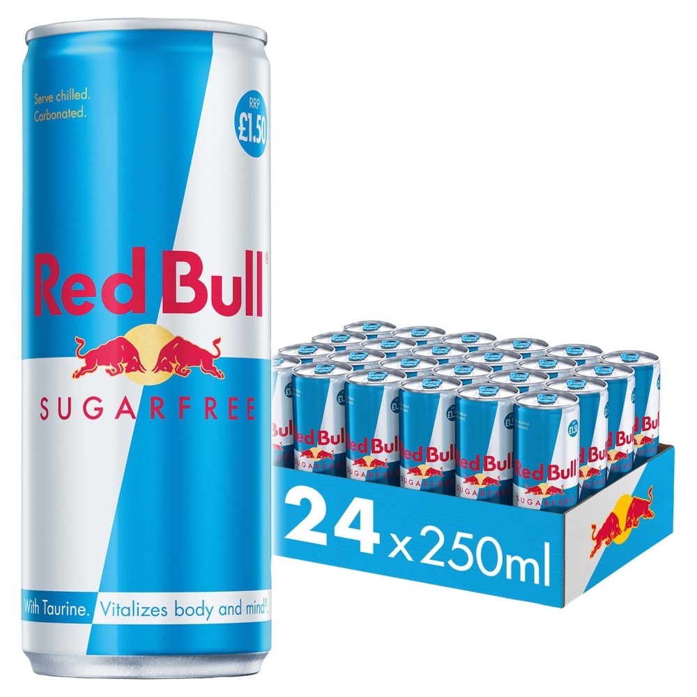 Red Bull Sugar Free Energy Drink 250ml x 24  1.50 250ml × 24 × 1