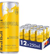 Red Bull Energy Drink Tropical Edition Tropical Fruits 250ml x 12  1.55 250ml × 12 × 1