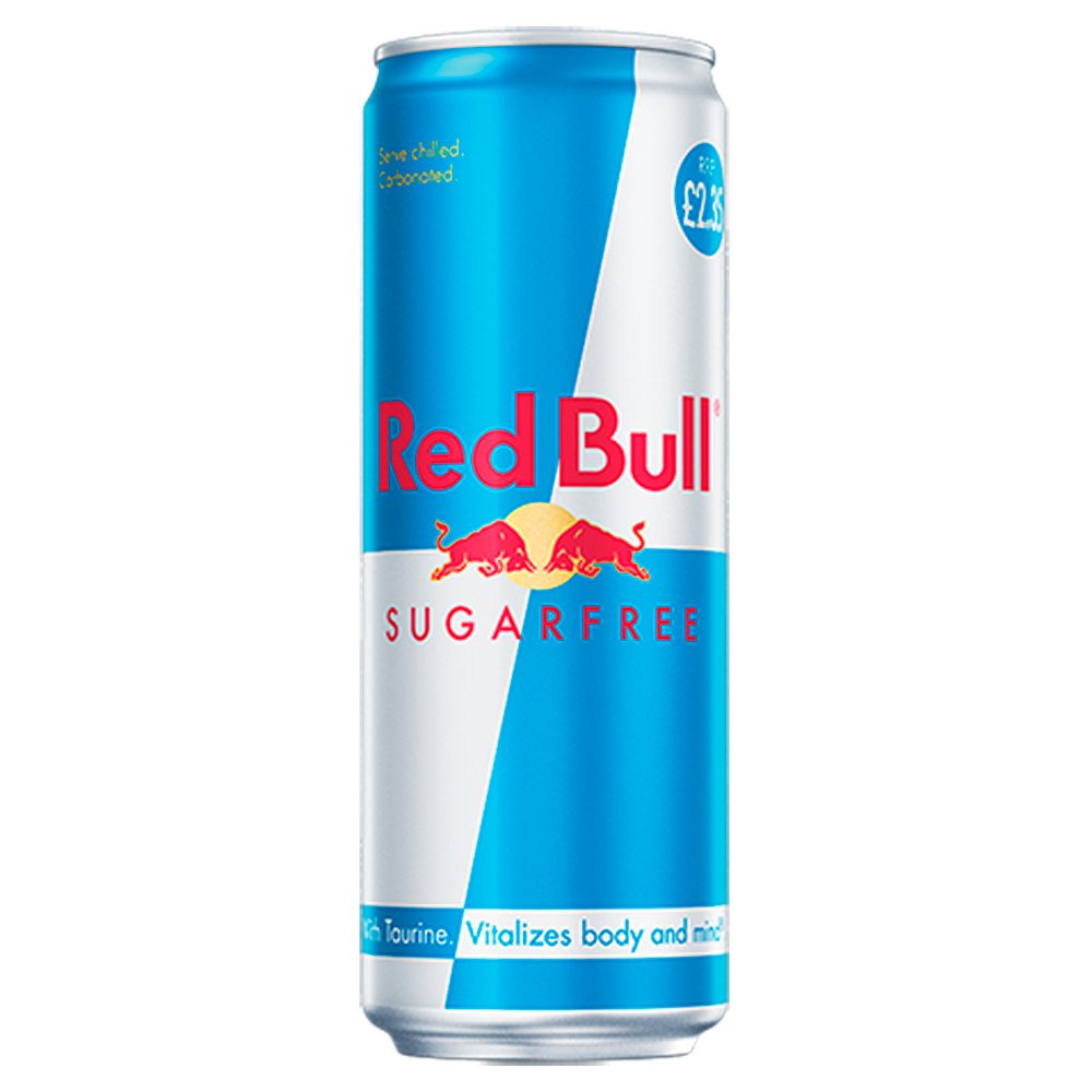 Red Bull Energy Drink Sugar Free 473ml  2.35 473ml × 12 × 1