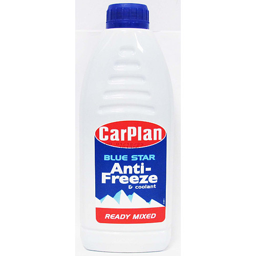 CarPlan Blue Star Ready Mixed Anti-Freeze & Coolant 1 Litre 1Ltr × 1