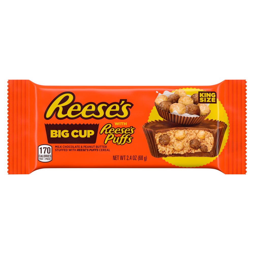Reese’s King Size Cups with Reese’s Puffs 68g 68g × 16 × 1