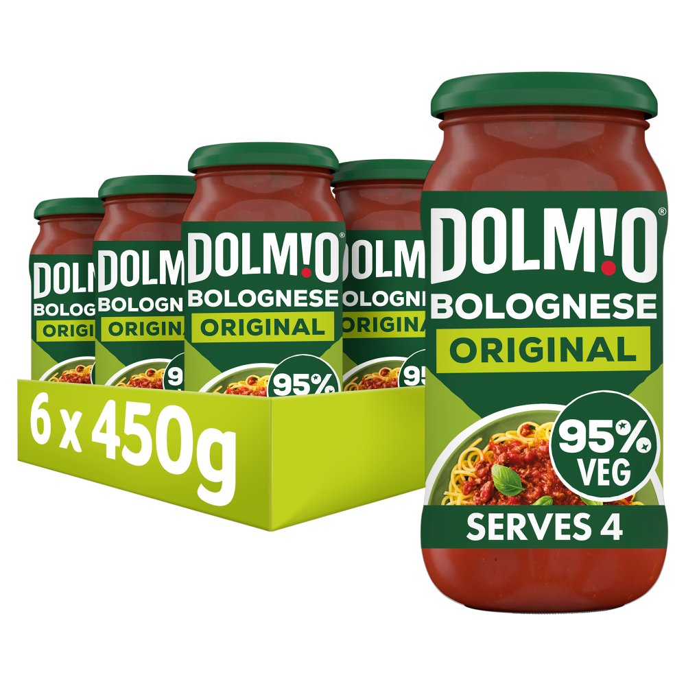 Dolmio Bolognese Original Pasta Sauce 450g 450g × 6 × 1