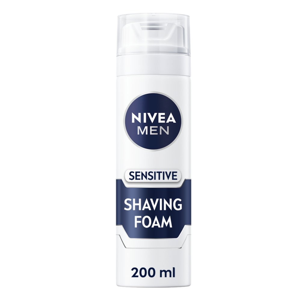 NIVEA MEN Sensitive Shaving Foam 200ml 200ml × 6 × 1