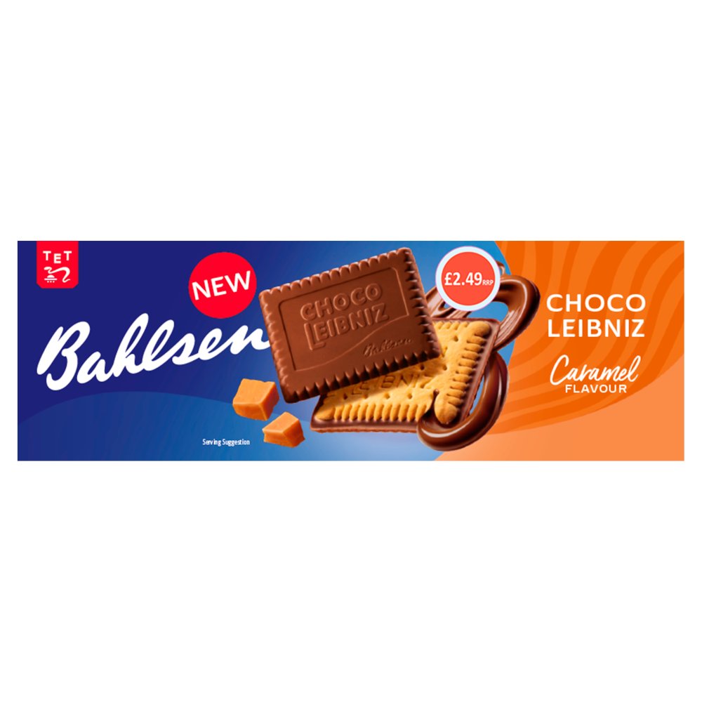 Bahlsen Choco Leibniz Caramel Flavour 111g 9111g × 12 × 1