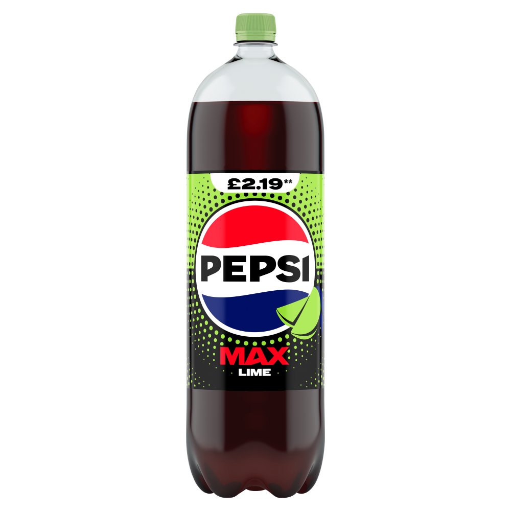 Pepsi Max Lime 2 Litres 2Ltr × 6 × 1