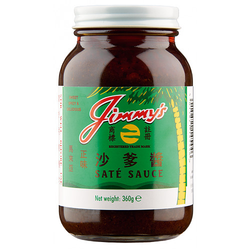 Jimmy’s Saté Sauce 330ml 360g × 1