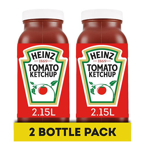 Heinz Tomato Ketchup 2.15L 2.15Ltr × 2