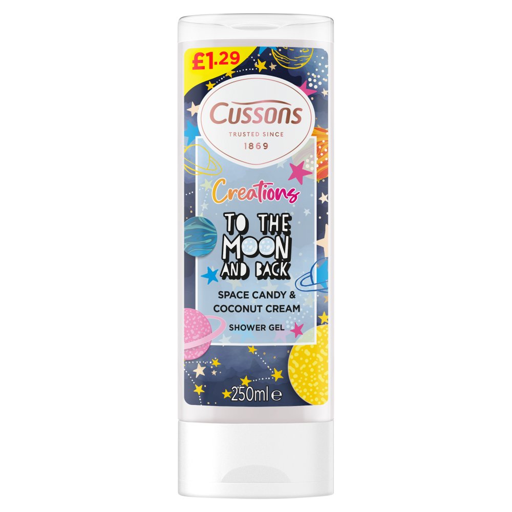 Cussons Creations To The Moon & Back Shower Gel 250ml 250ml × 6 × 1