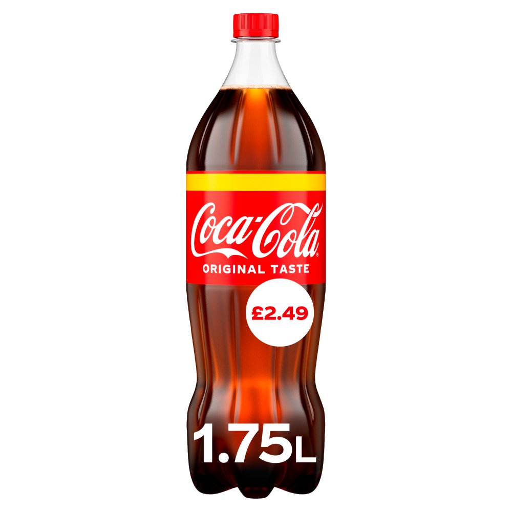 Coca-Cola Original Taste 1.75L   Bottle 1.75Ltr × 6 × 1