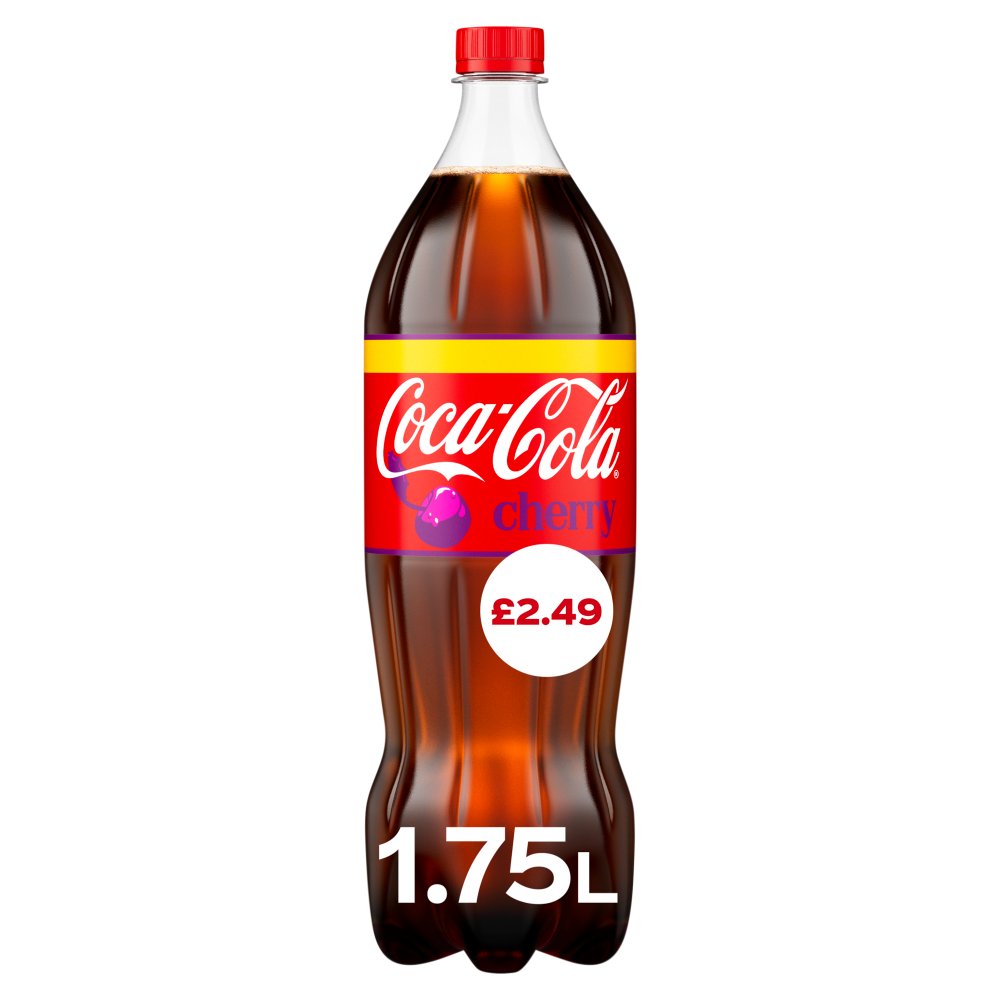 Coca-Cola Cherry 1.75L   Bottle 1.75Ltr × 6 × 1