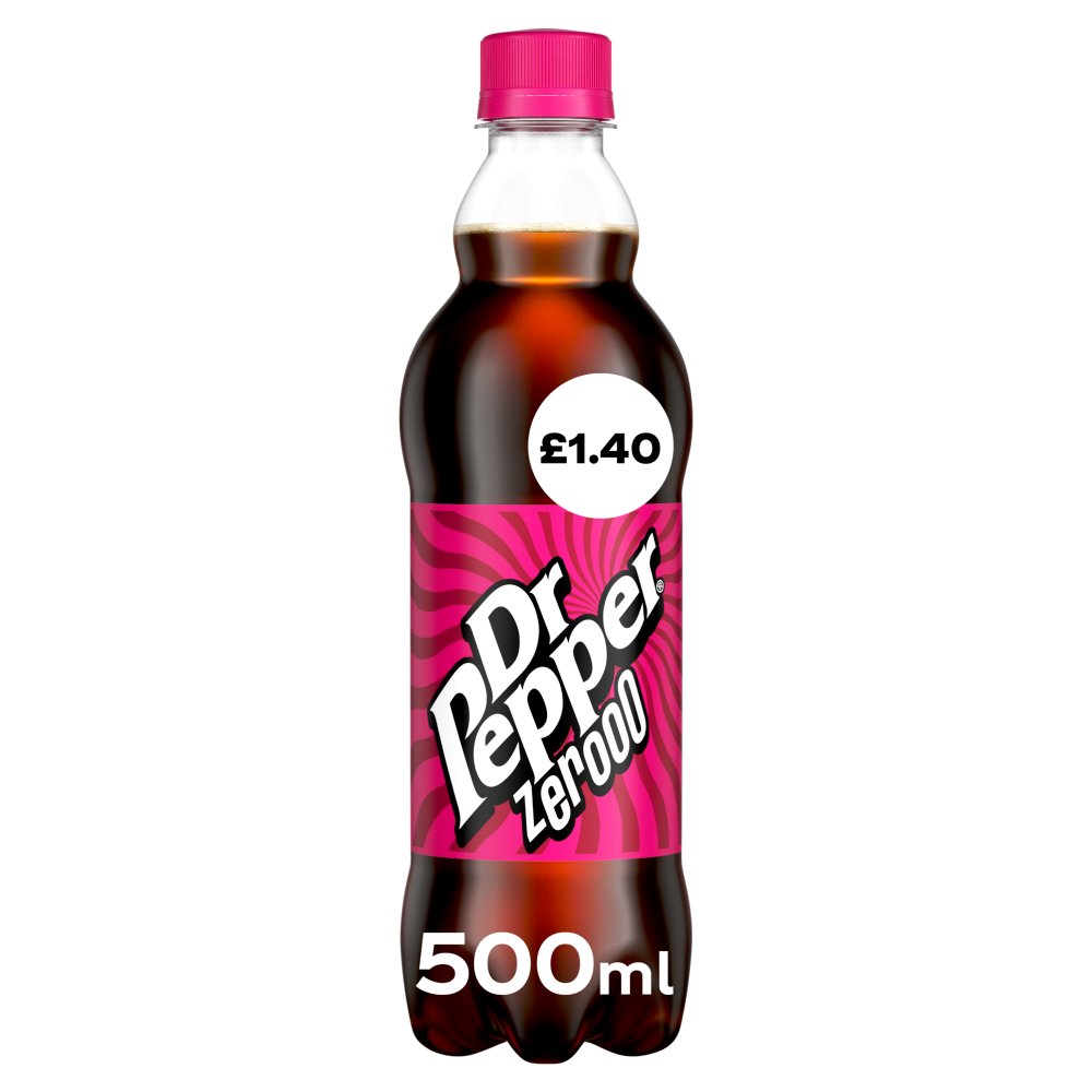 Dr Pepper Zero 500ml 500ml × 12 × 1