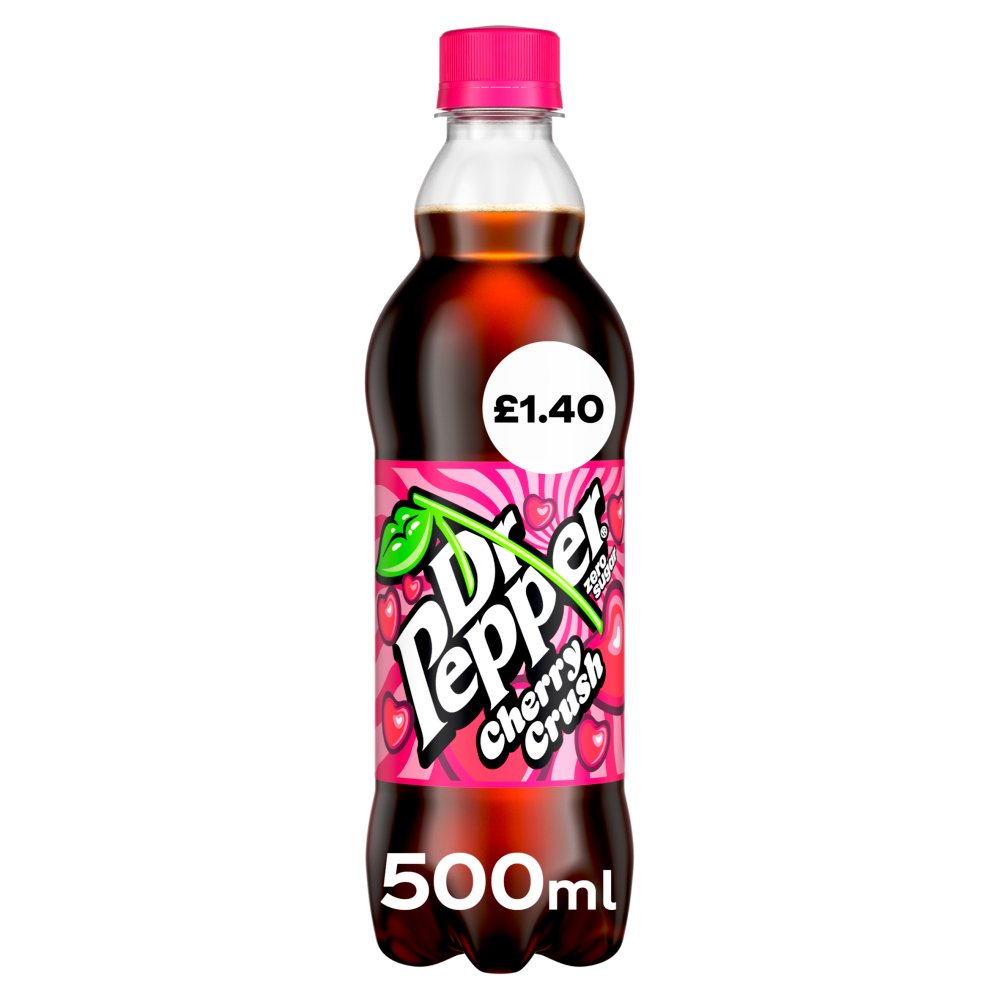 Dr Pepper Zero Cherry Crush 500ml 500ml × 12 × 1