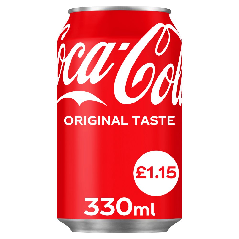 Coca-Cola Original Taste   330ml Can 330ml × 24 × 1